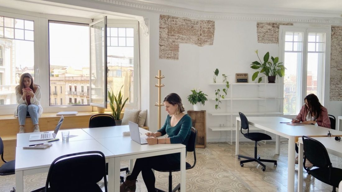 espacios de oficina y coworking 